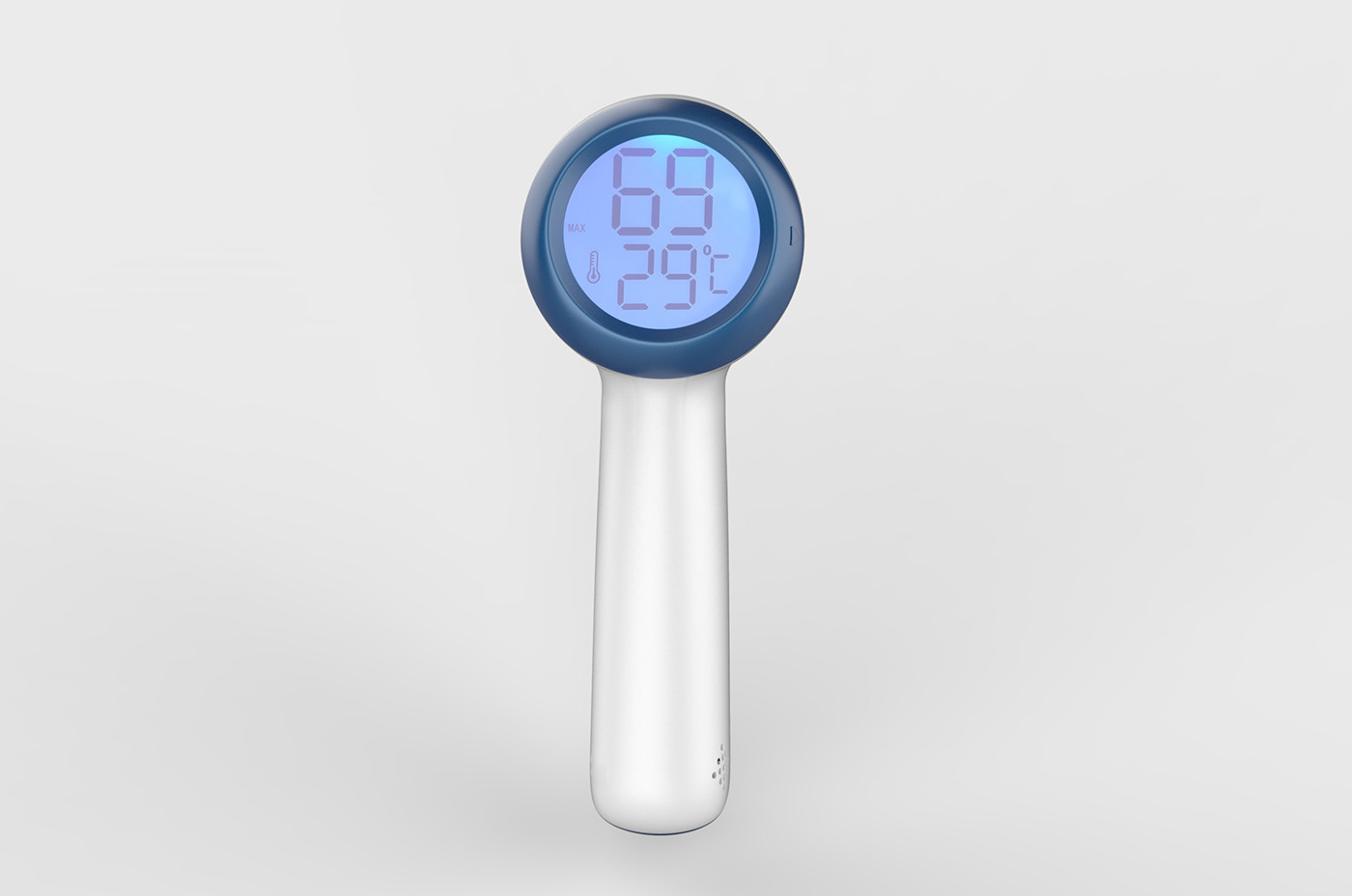 infrared Gun thermometer non-contact thermometer design marco schembri simzo industrial design  Infrared Thermometer non contact thermometer