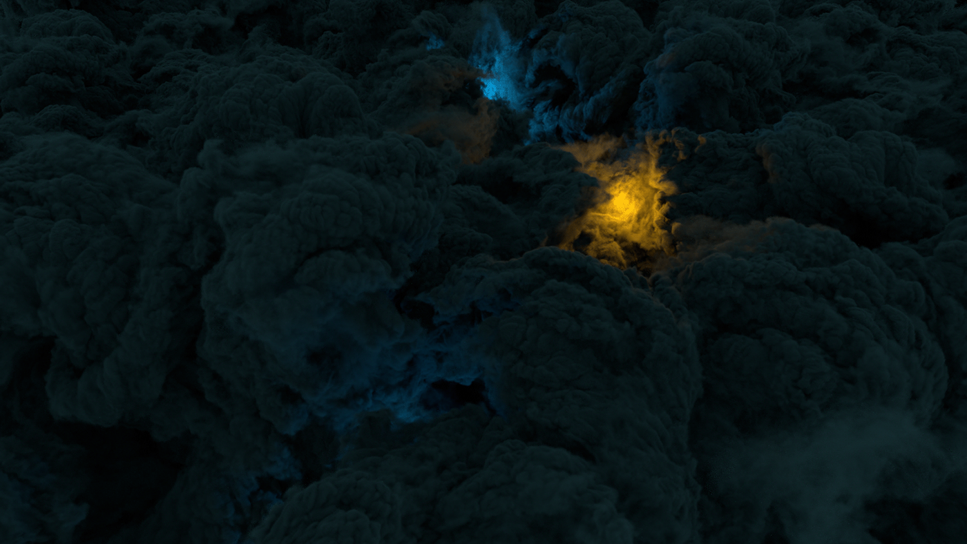 3D c4d cloud clouds nebula redshift Render SKY tfd Turbulence fd