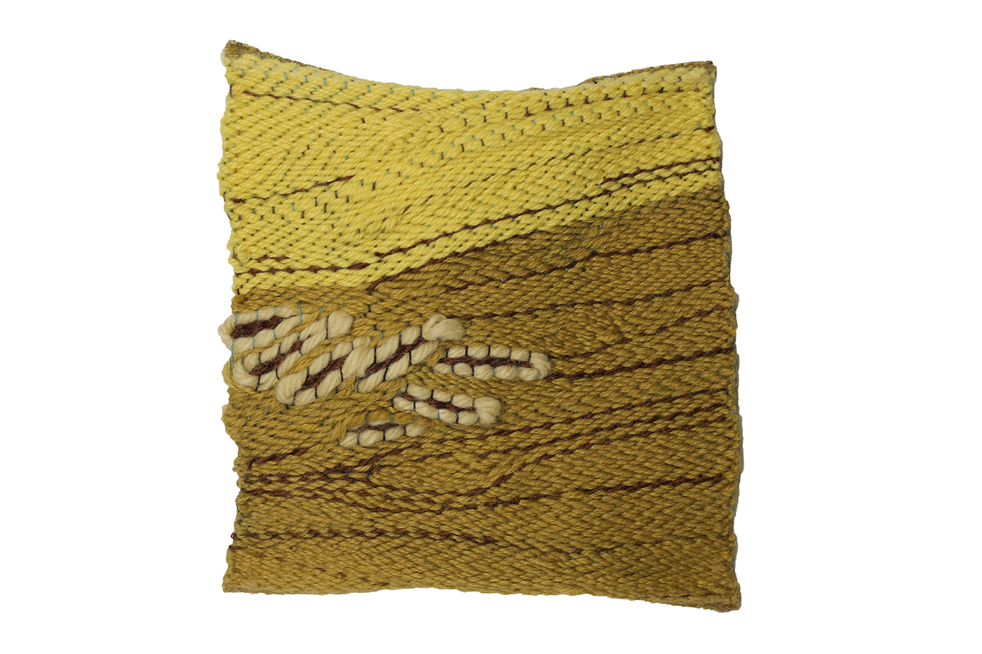 weaving sample pattern weaving I textile sophomore loom Susan Textiles