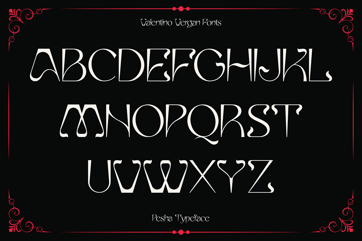 art deco art nouveau display font lettering Logotype type design typeface design typography   display typeface Typeface