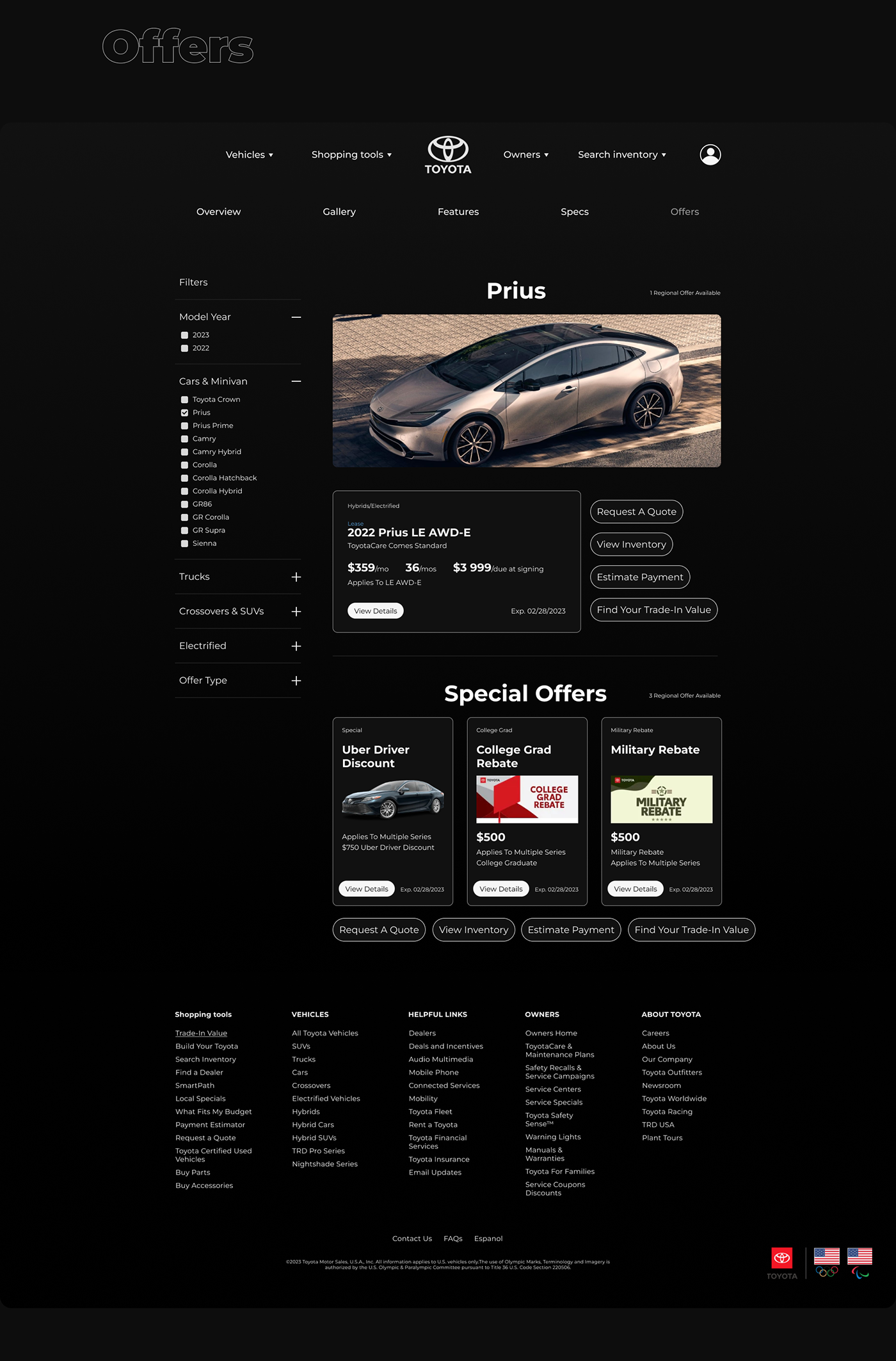 automobile business car desktop online store UI UI/UX ux Web Design 