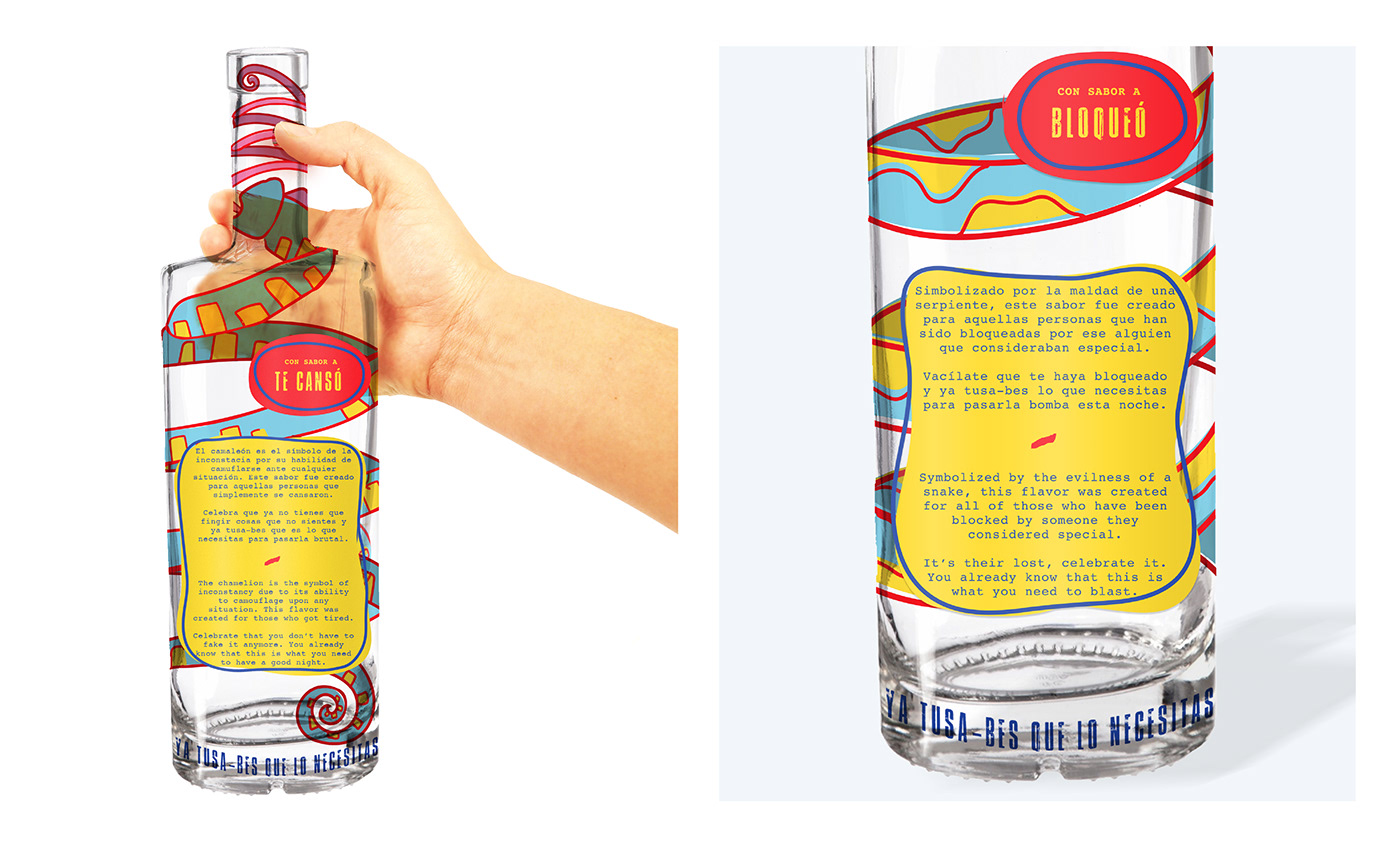 design graphicdesign Label branding  drinks ILLUSTRATION  package Packaging red typography  