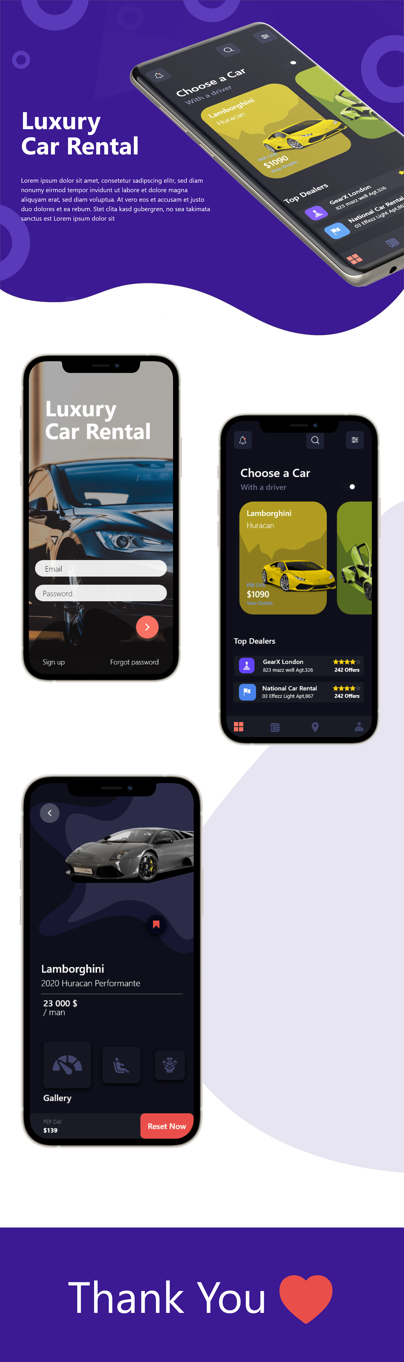app design app ui Figma luxury rent car ui design UI/UX uiux user experience User inteface