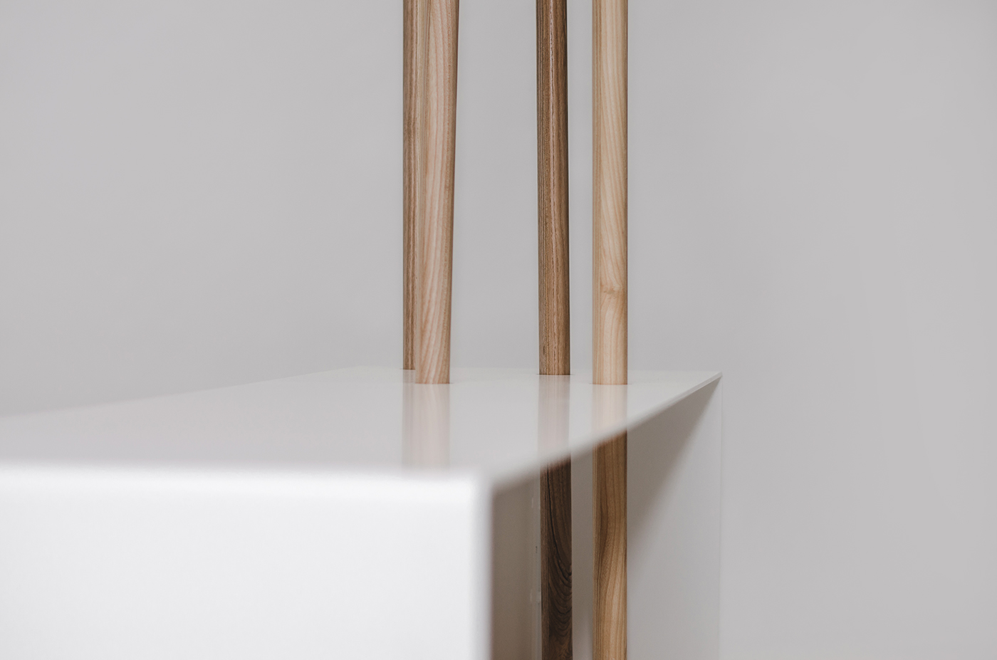 hanger hilka wood steel ukrainiandesign furniture madeinukrain wooden hanger mzpa minimalist