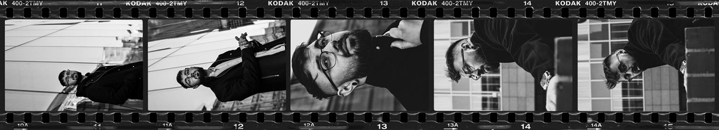 35mm photo film frames