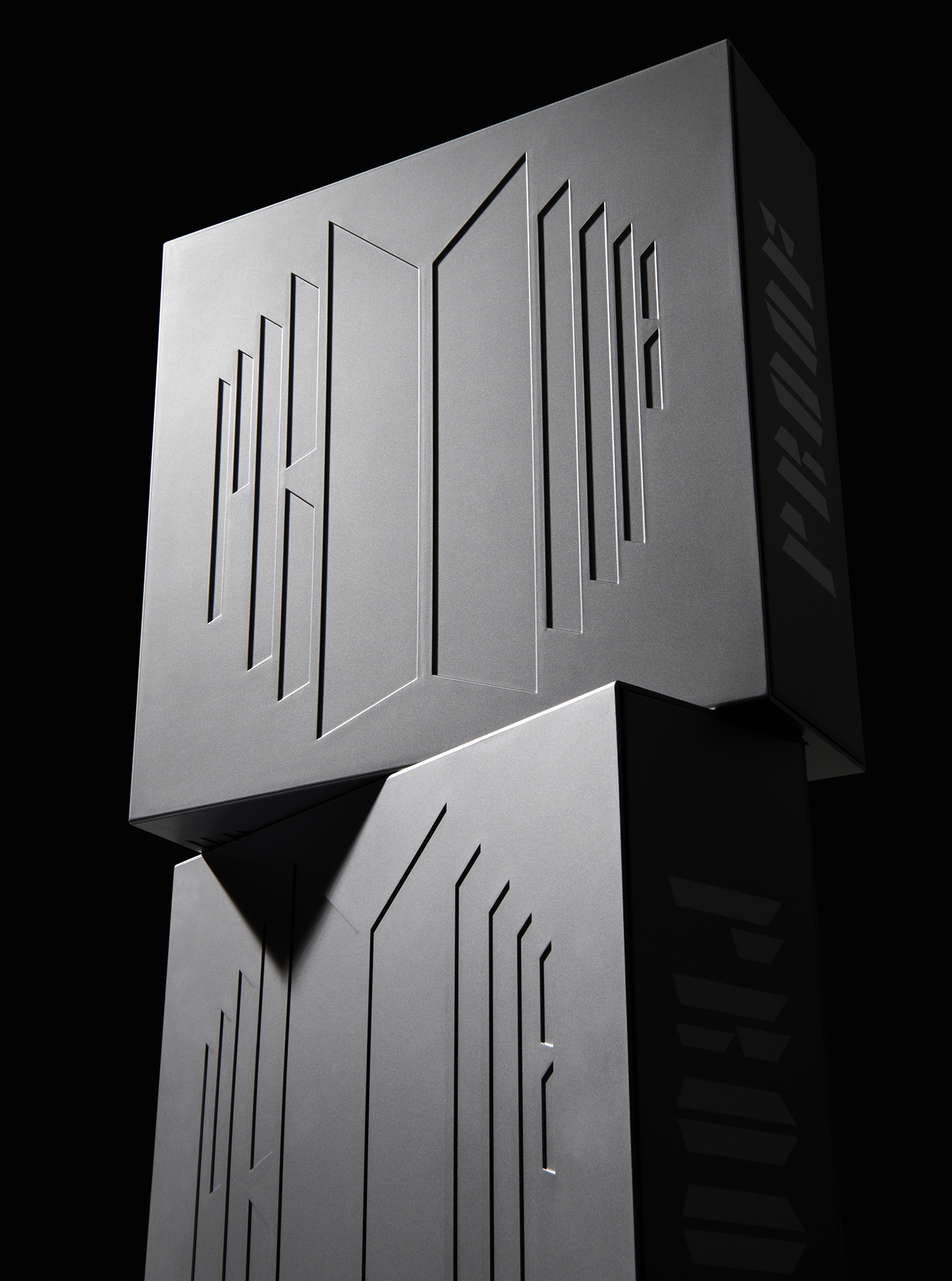 design Packaging graphic design  brand identity visual identity album cover Album bts BTS PROOF kpop