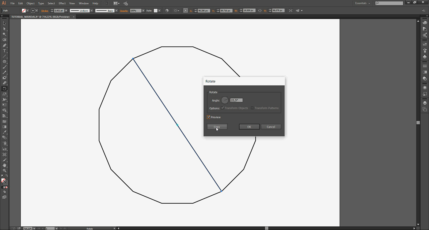 Mandala tutorial Mandalas line art geometry simmetry symbol how to Create