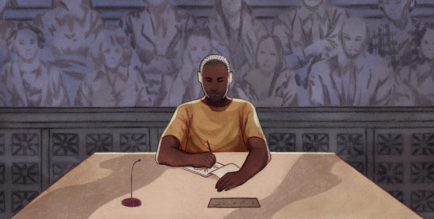 ILLUSTRATION  figurative realistic watercolor portrait Realism crime people of color Criminal justice Social Justice