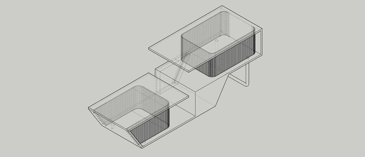 3D credenza design furniture furniture design  Interior interior design  Render visualization wood