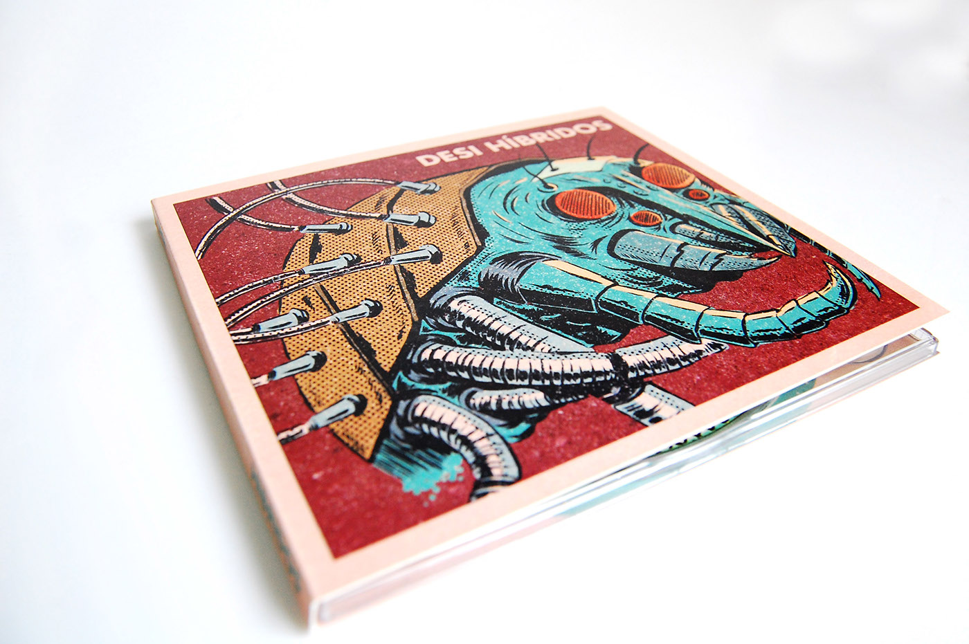 cover Album LP graphic ILLUSTRATION  mechanical Bionic music electronic techno