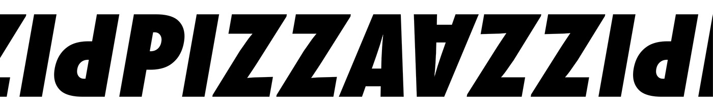 Pizza branding  business card logo rebranding minimal Futura Strong message Italian food Food 