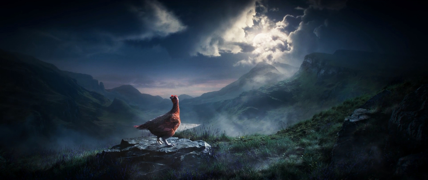 3D 3d animation chicken ads Advertising 