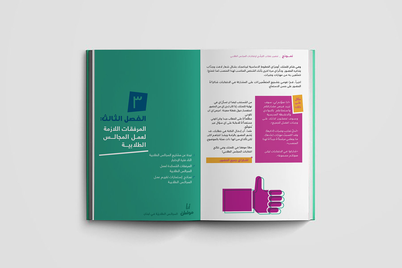 book Layout print campaign manual posters