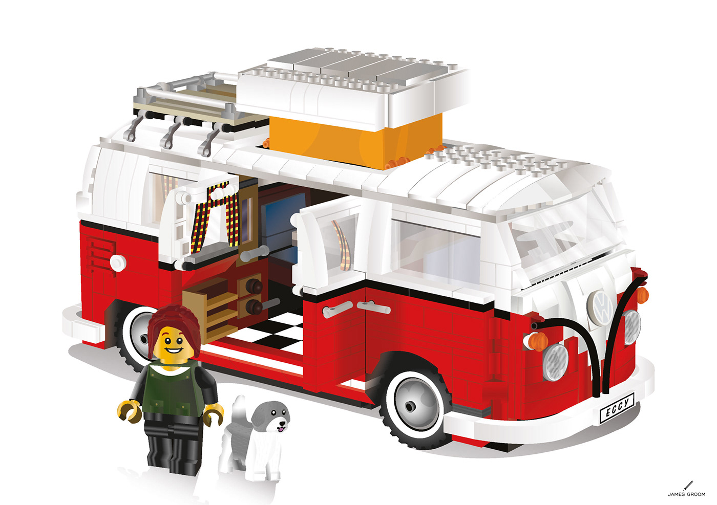 LEGO camper van