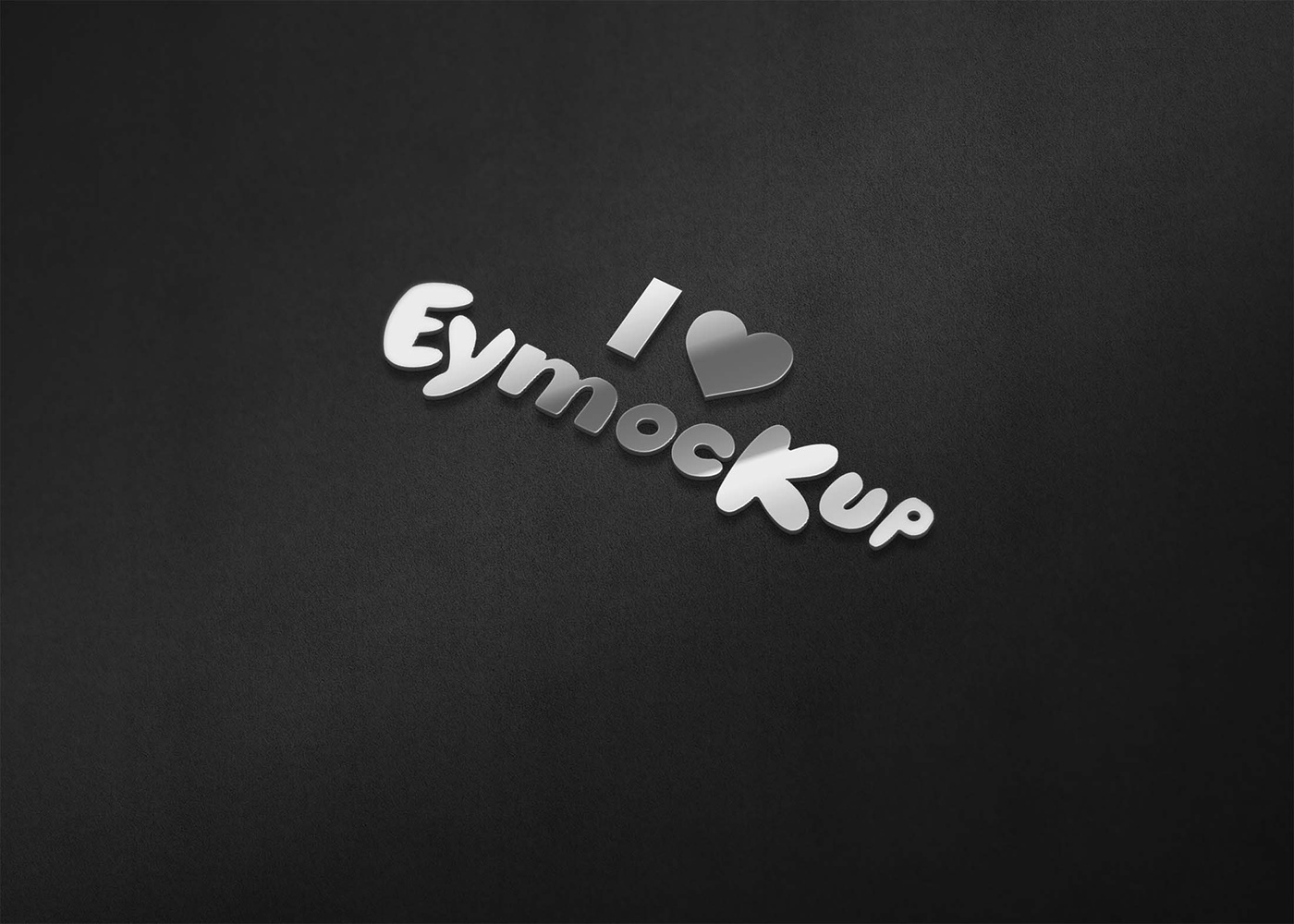 3D logo mockup Free 3D Mockup logo Mockup metal background Metal effect metal logo mockup Mockup psd