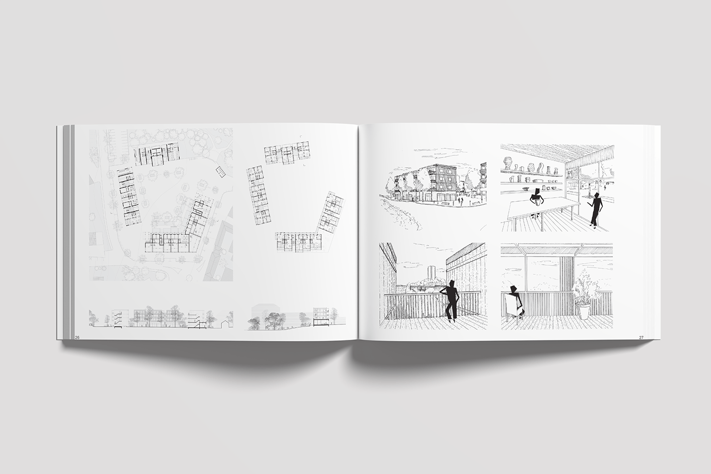 architecture portfolio reserch book