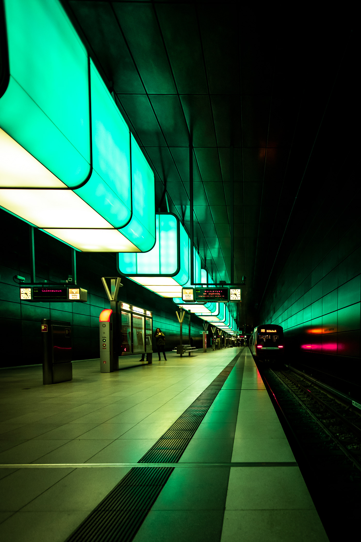 germany Hafencity hamburg metro STATION subway