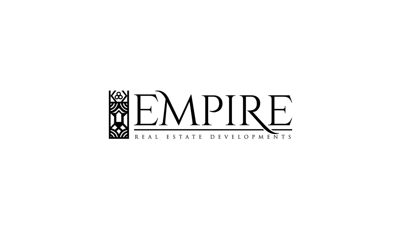 branding  logo Empire lion elegant english Elite black bold