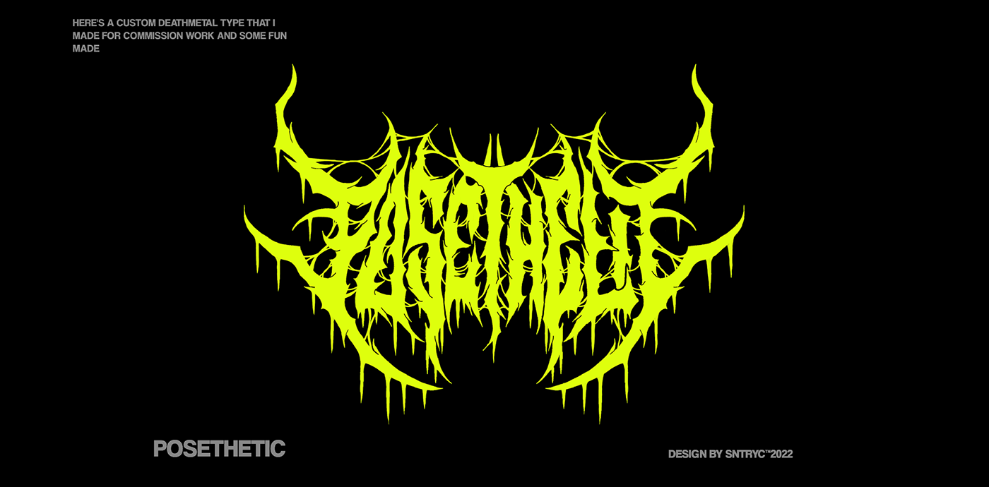 Brutalism death metal Deathmetal deathmetallogo Logo Design logofolio Logotype metal logo text typography  
