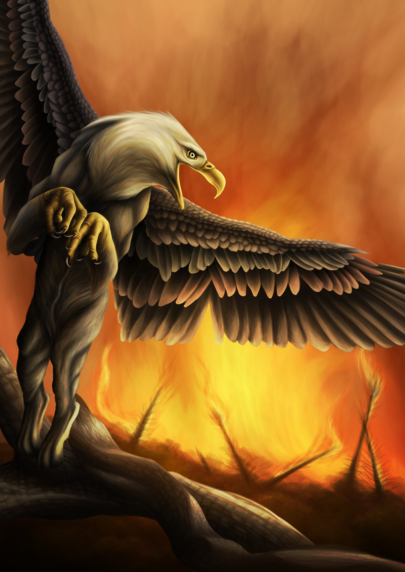 Griffin californian wildfires wildfire California fantasy vs realism