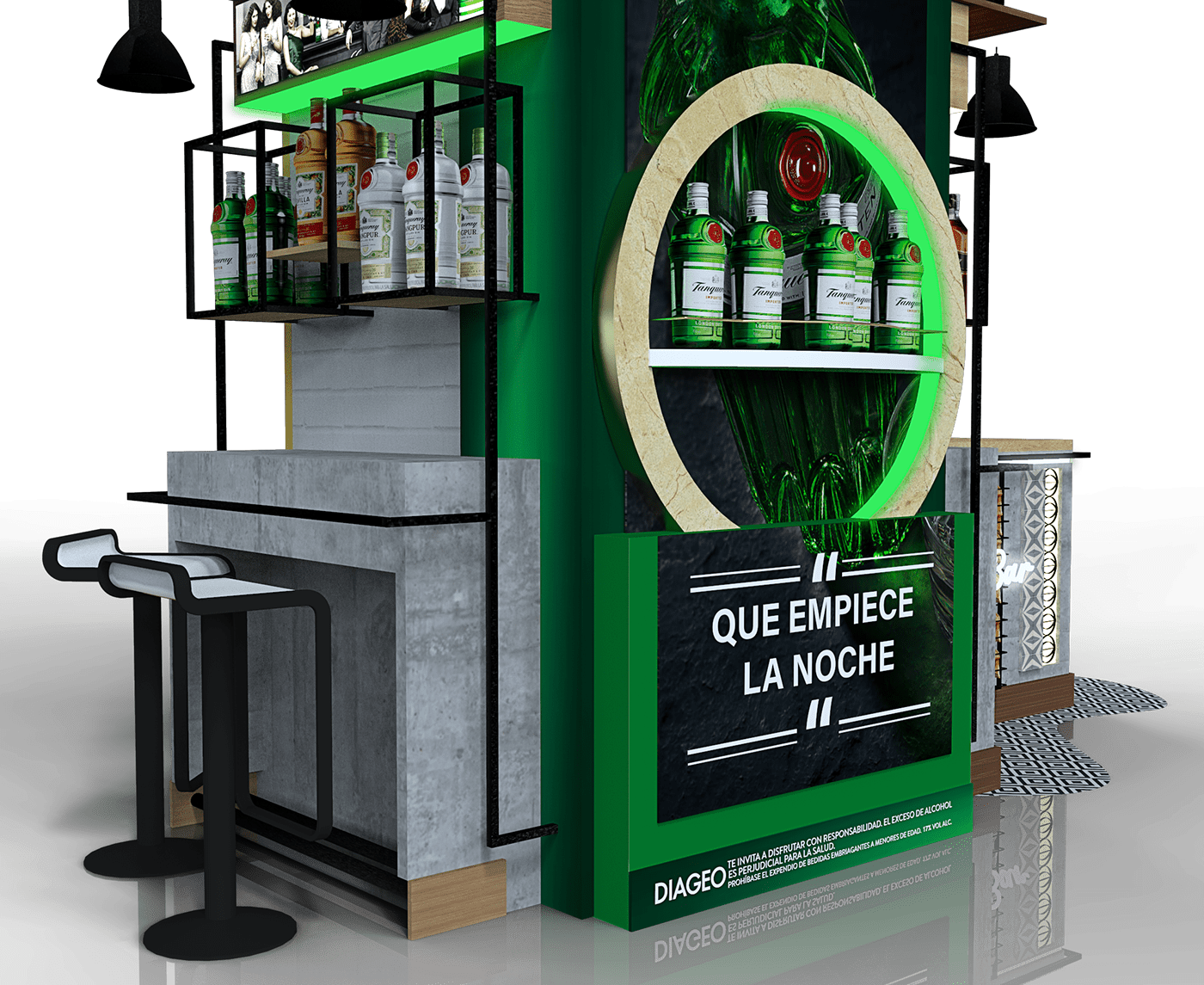 alcohol diageo experience design gin interaction Johnnie Walker tanqueray Whisky