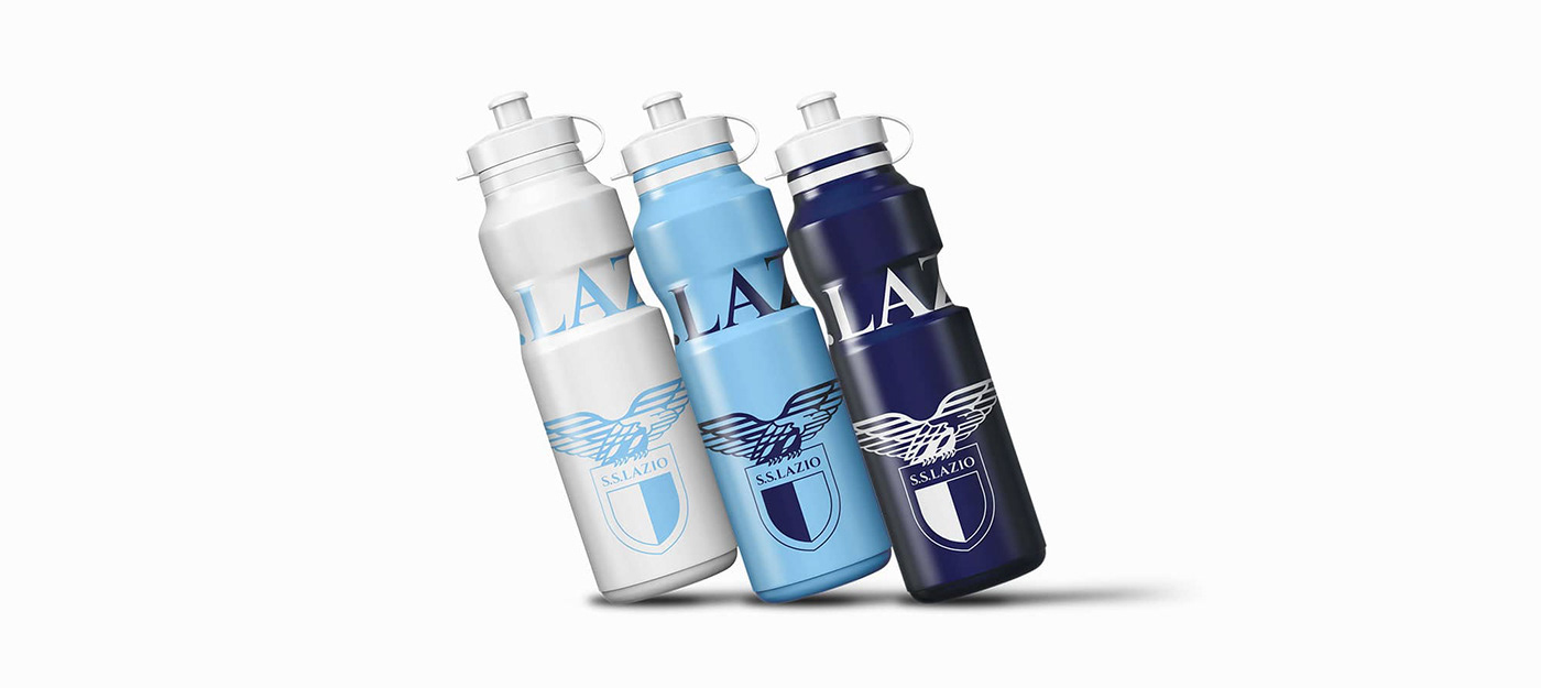 brand identity logo calcio Lazio SS Lazio soccer eagle aquila Serie A