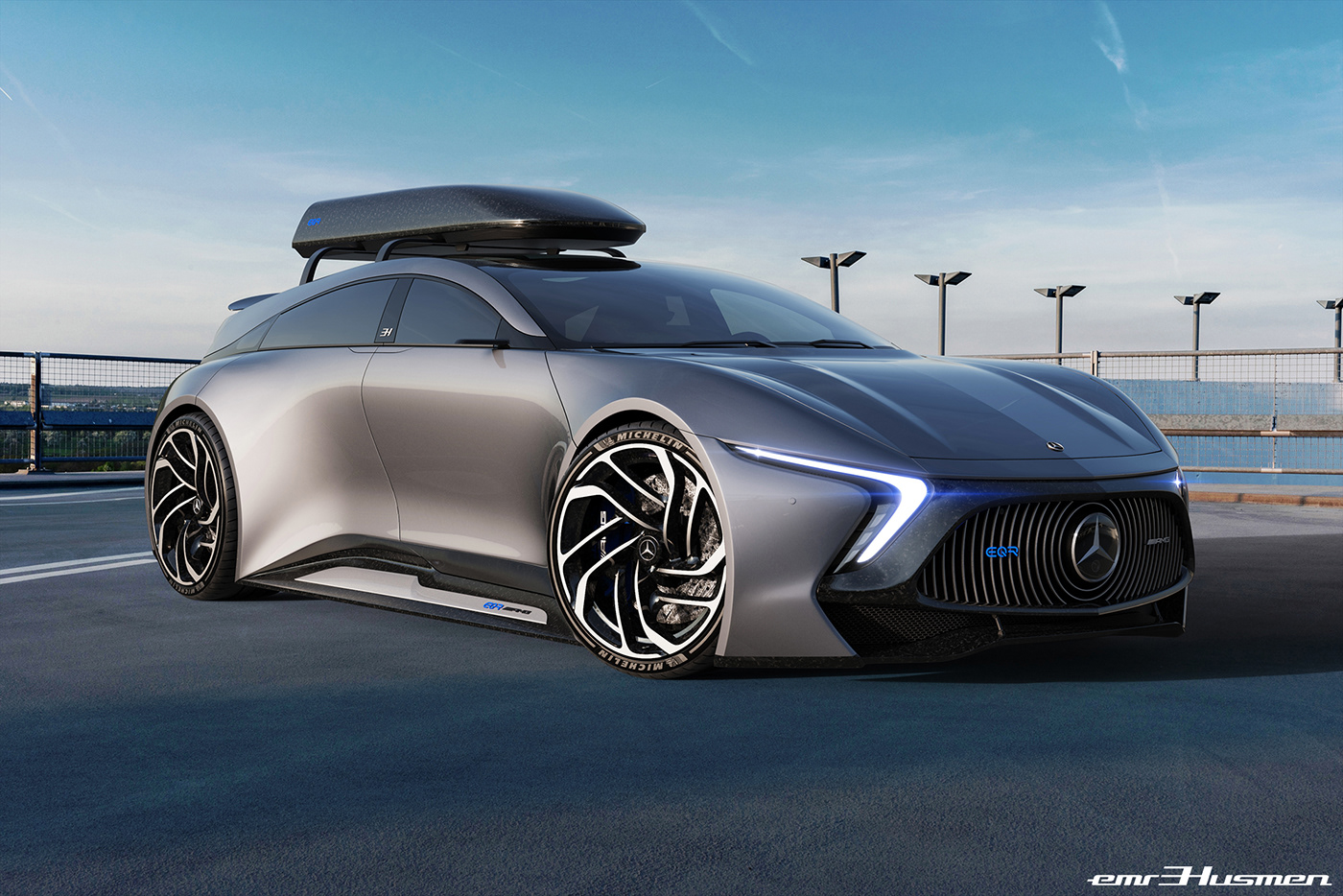 AMG cardesign concept elonmusk emrEHusmen eqr mercedes Porsche Taycan tesla