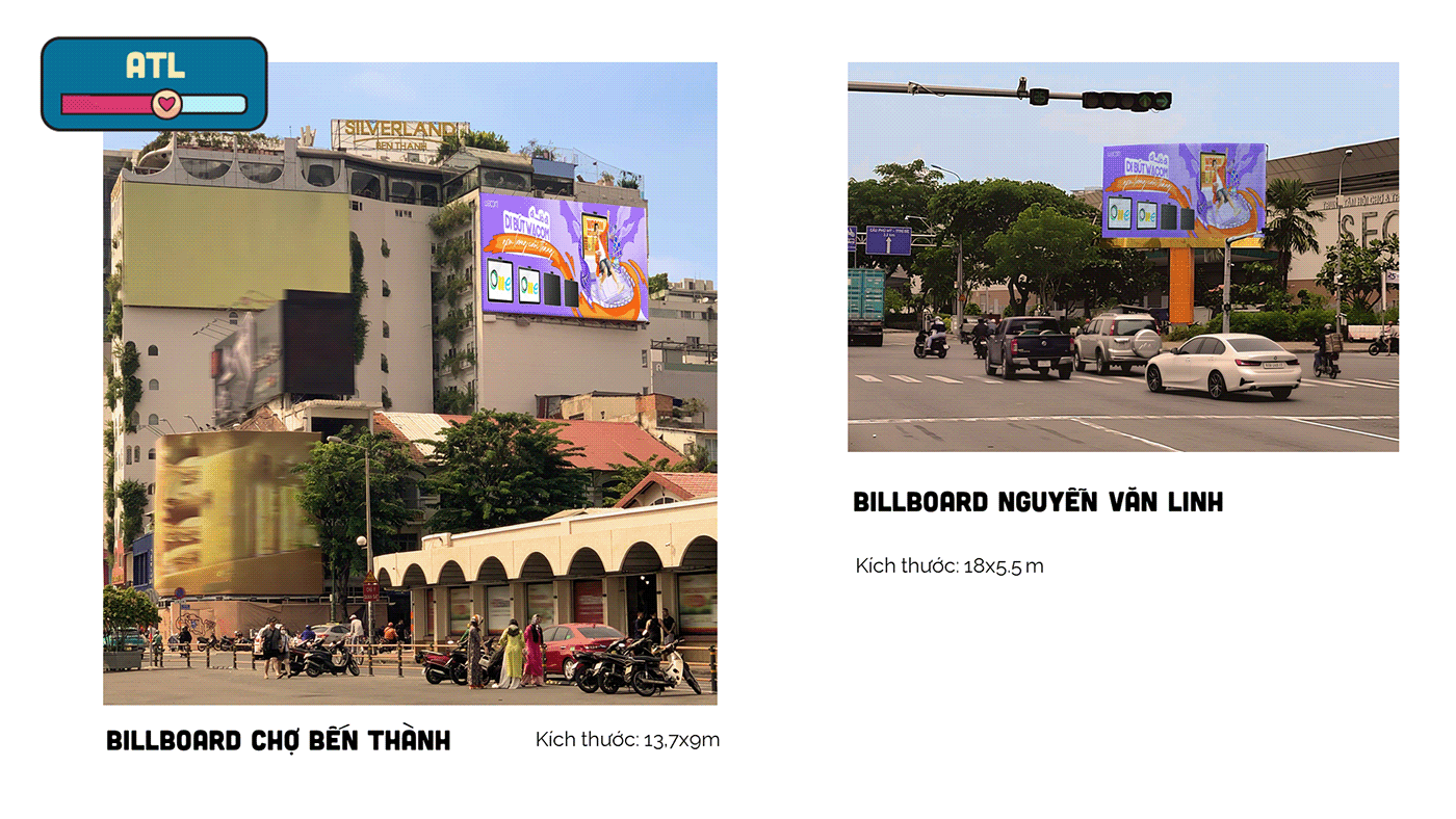 Image may contain: billboard, vehicle and car