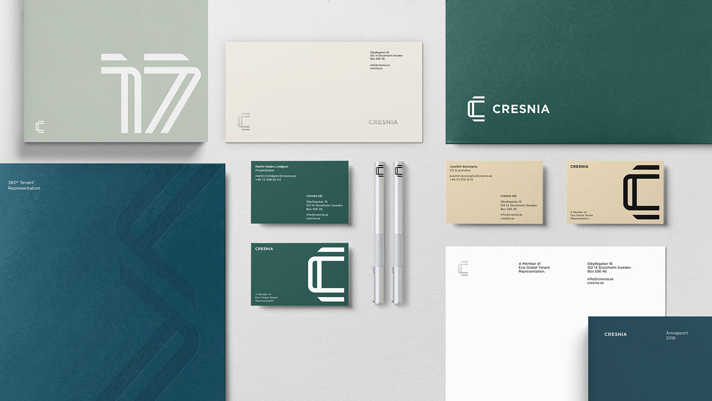 branding  visual identity Tenant Representation graphic design 