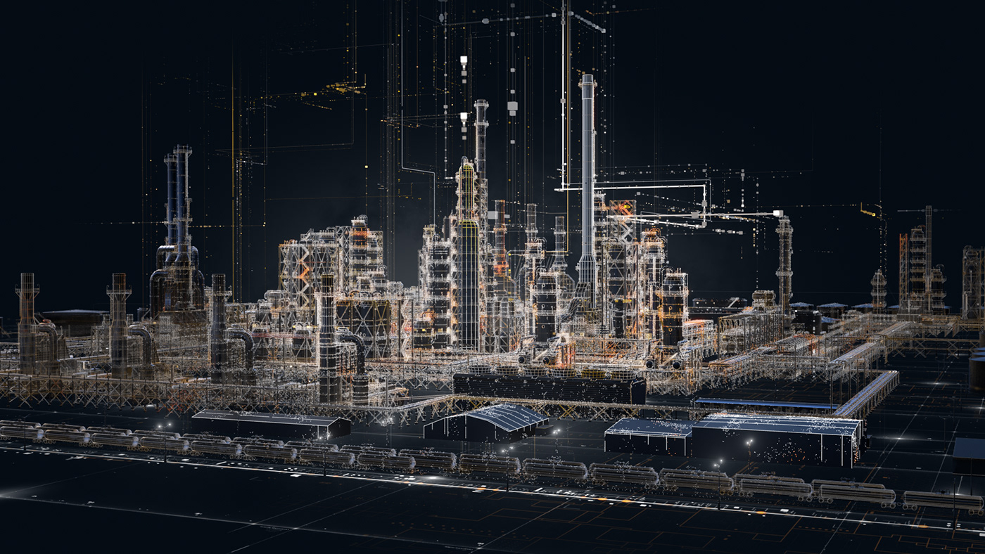 rosneft oil industry Production digitalization petroleum factory control