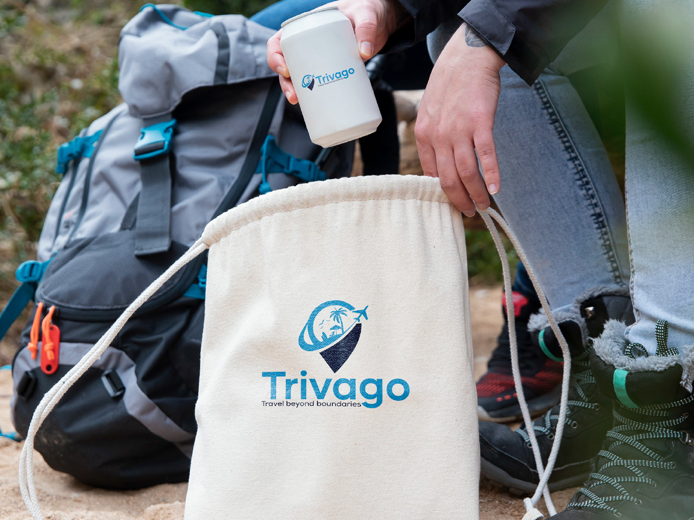 
Trivago Traveling Logo Design And Branding 