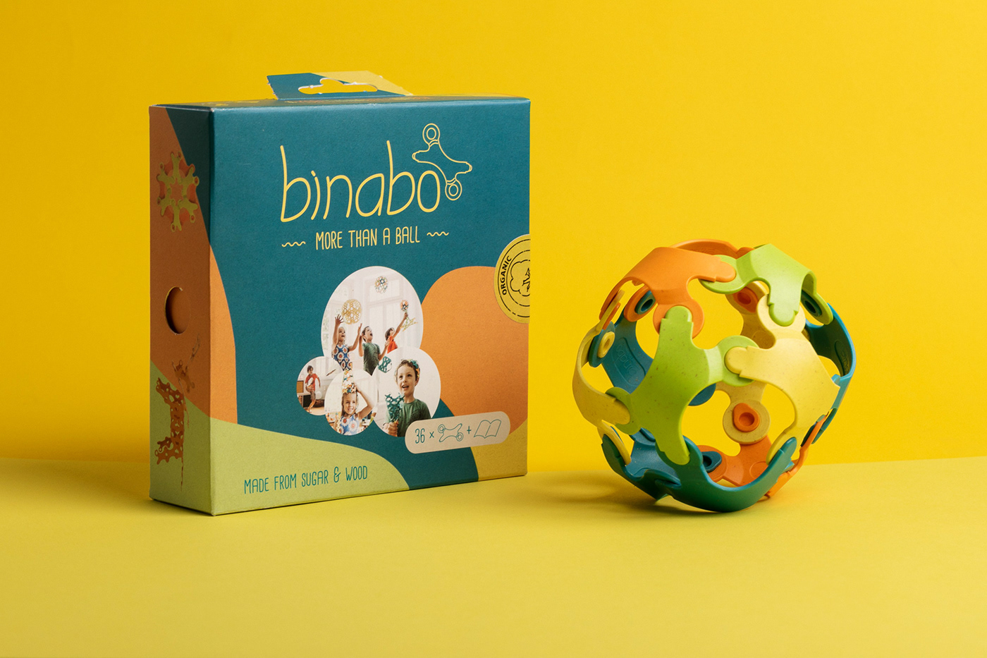 Packaging tictoys sustainable toys