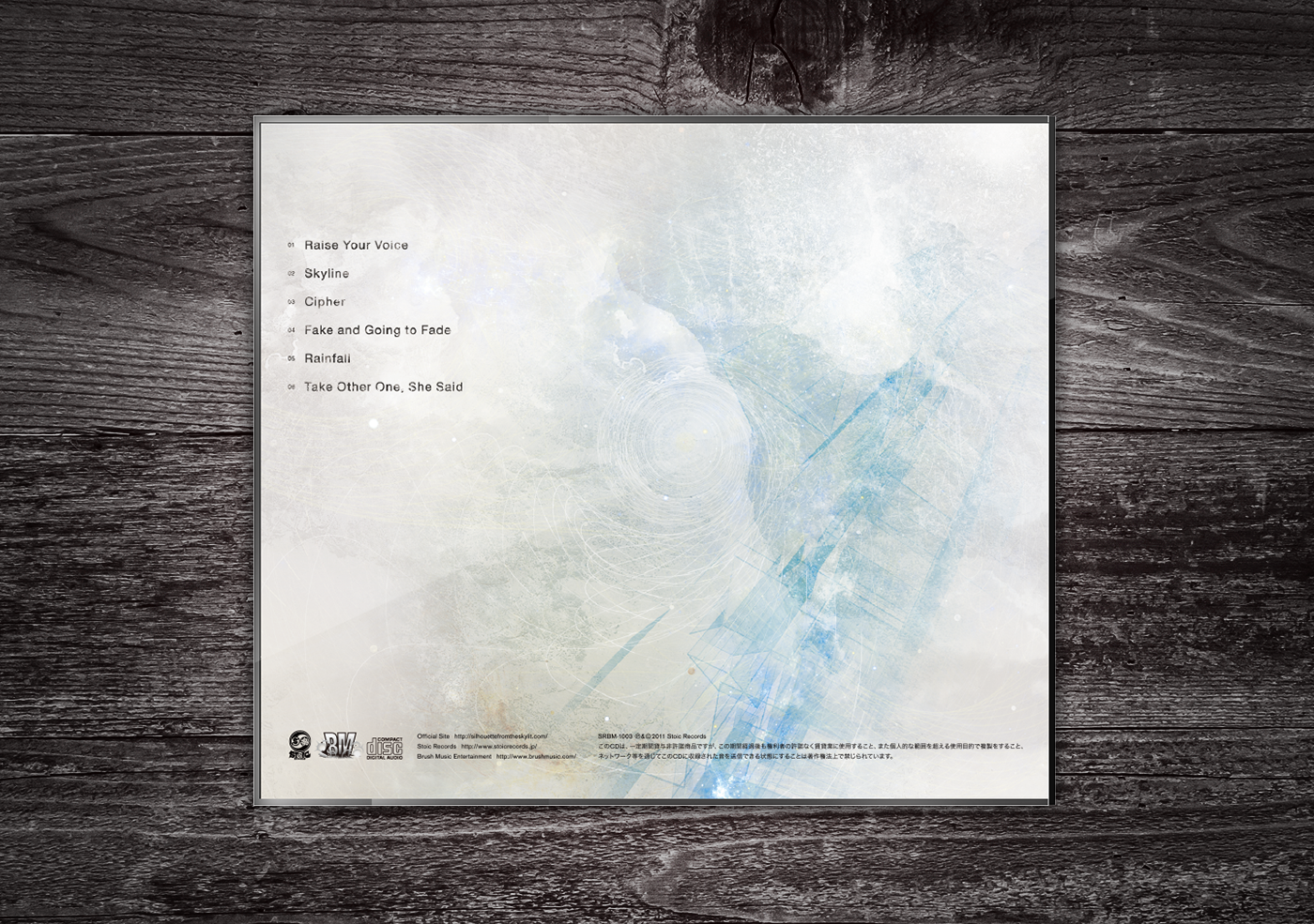cd cover Layout graphic package artworks