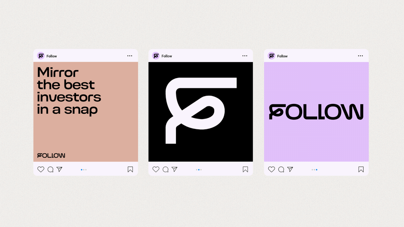 Investment Startup business brand identity design visual identity Logo Design purple lettering