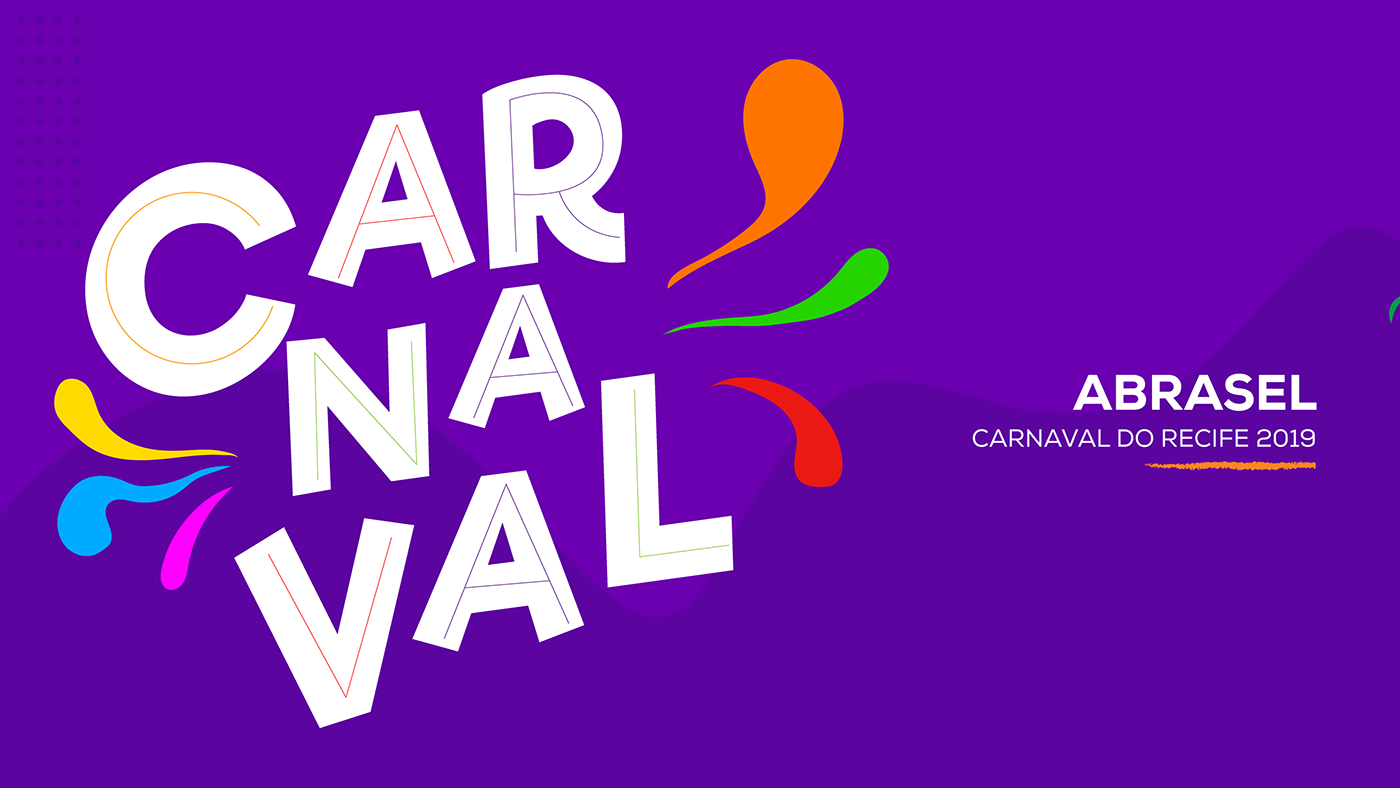 brand Carnival design development editorial graphic party social media