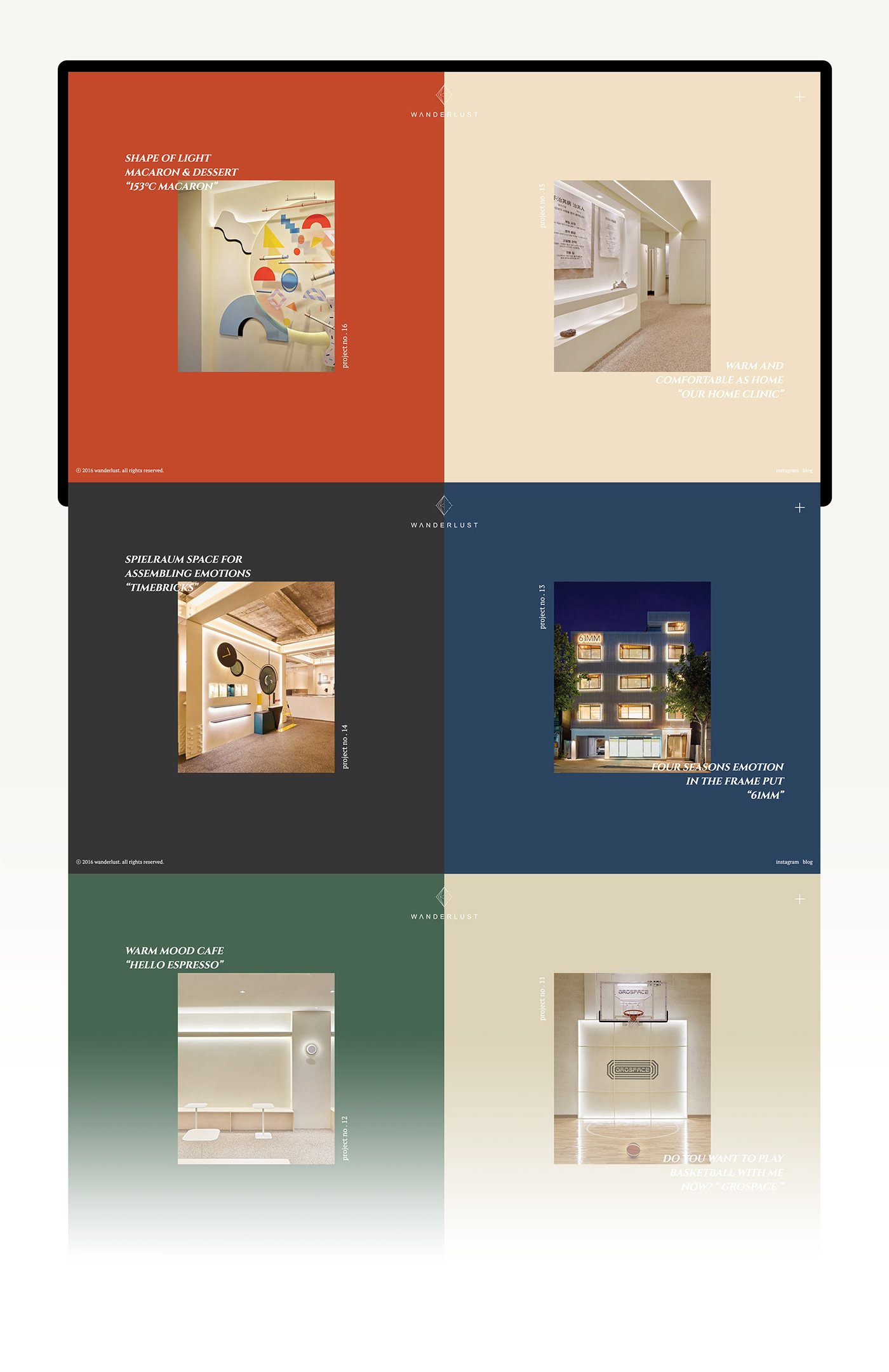 brand corporate website designstudio Korea Responsive UX design Webdesign