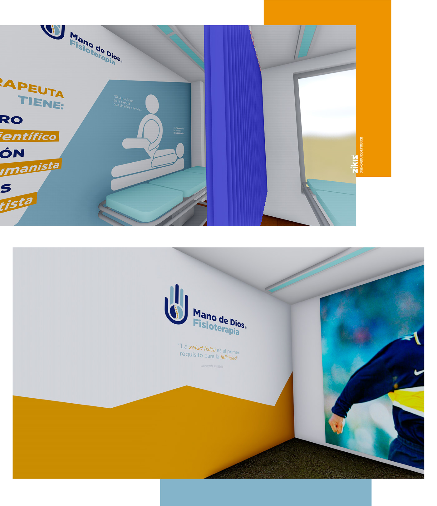 brand marcas logo branding  Logotipo Interior design arquitectura Ecuador physiotherapy