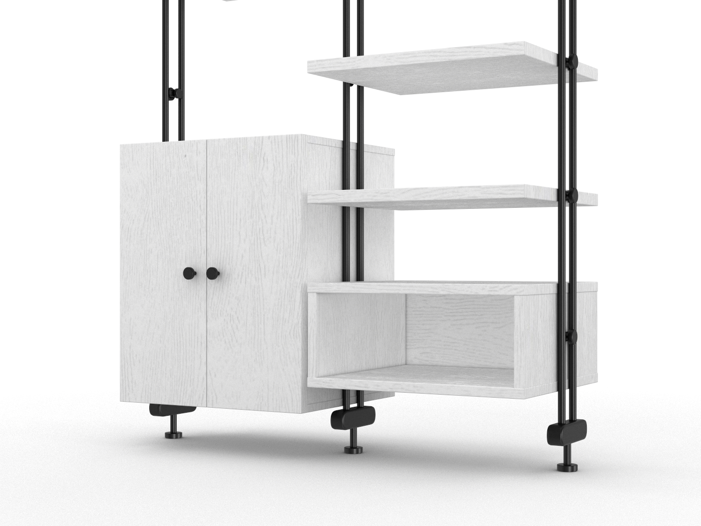 storage rack bookcase 3D 3d modeling Render Vizualization 3ds max vray furniture