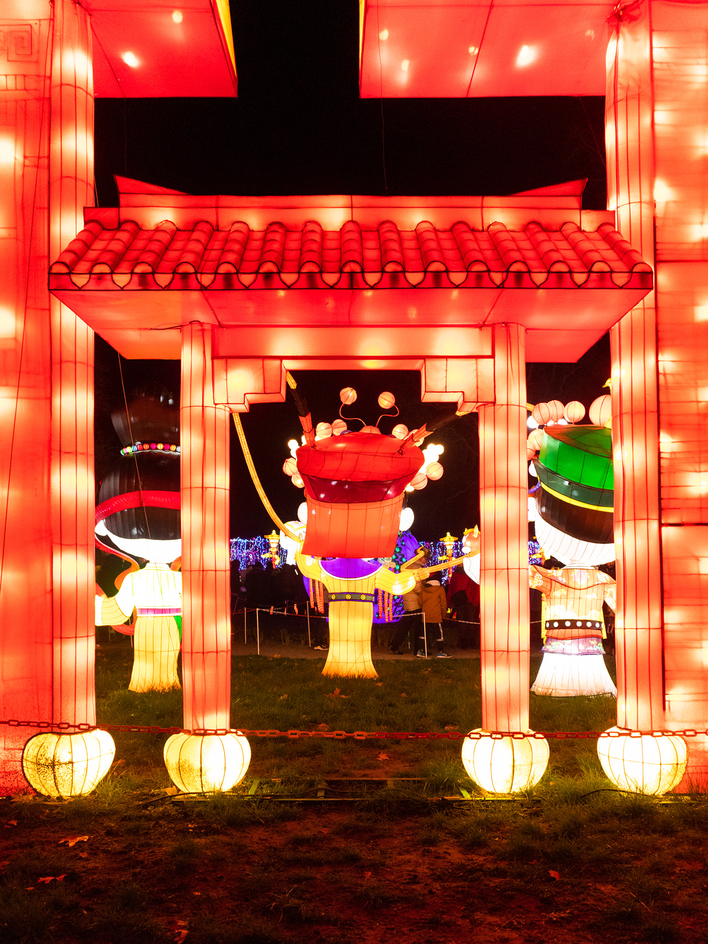 china chinese chinese lanterns gaillac lampions lanternes night paper lanterns Photography 