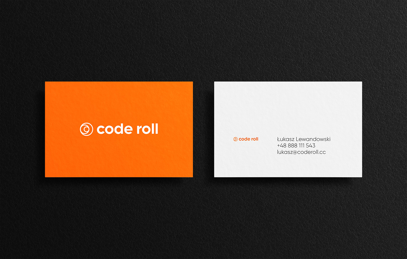 branding  software house Webdesign logo CI animations business orange minimal vector