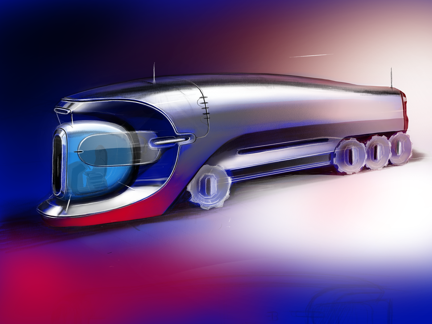 bugatti Truck design automotive   designer car design Truck Concept Bugatti truck futuristic hyper car