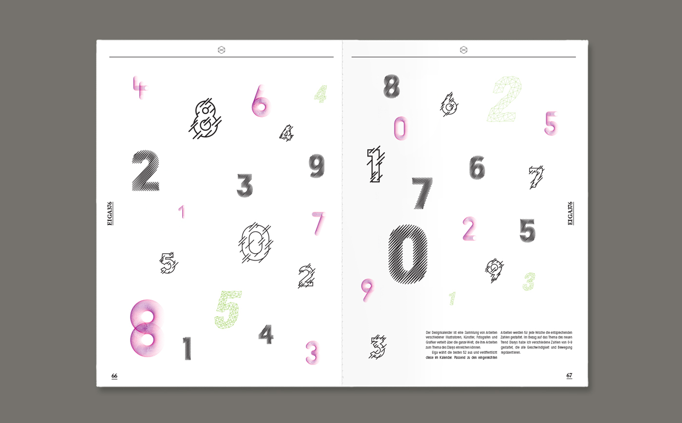 typo newspaper icons handmade lettering graphic design report infographic german minimal editorial illustrations print adidas