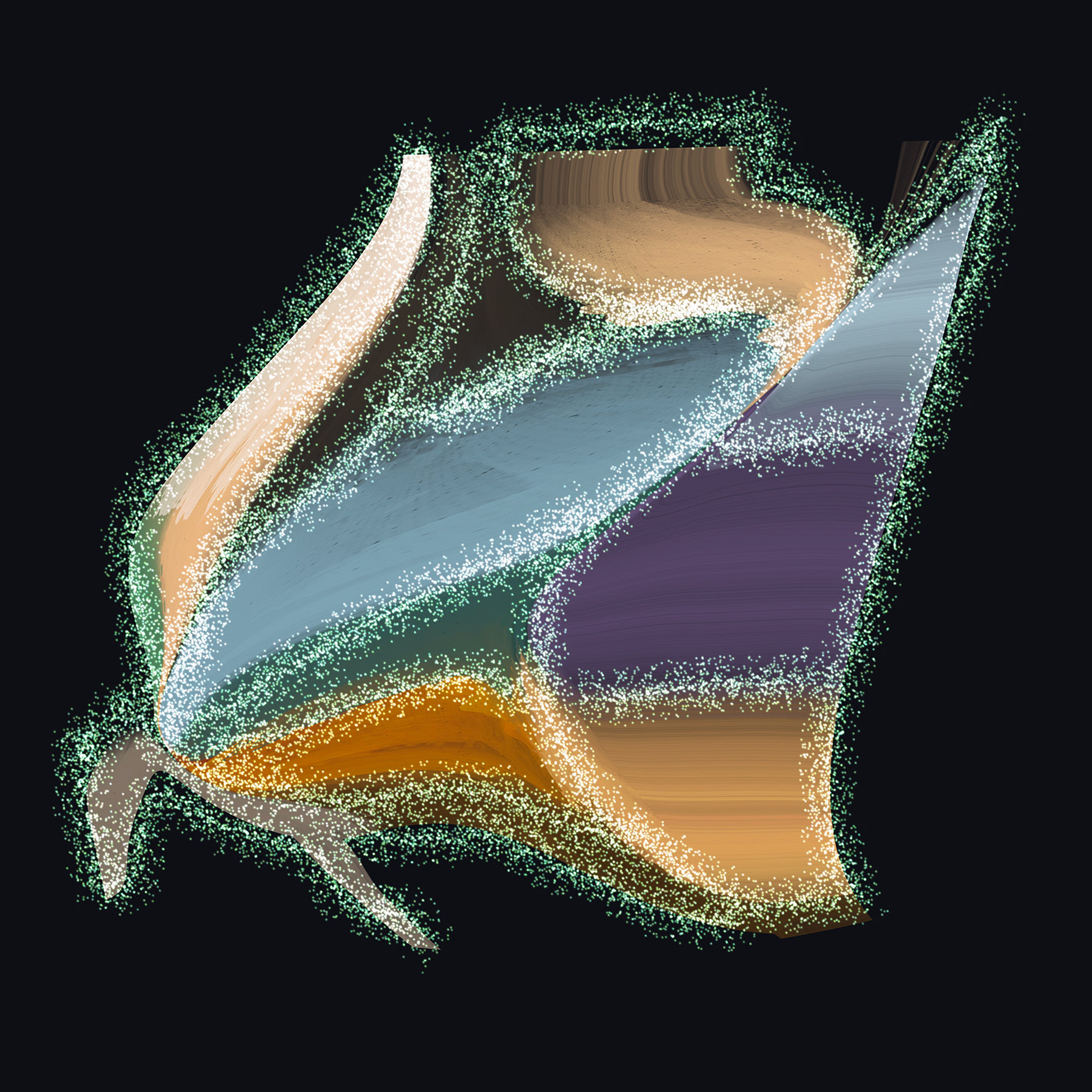 Abstracts Digital Art  neutral colors
