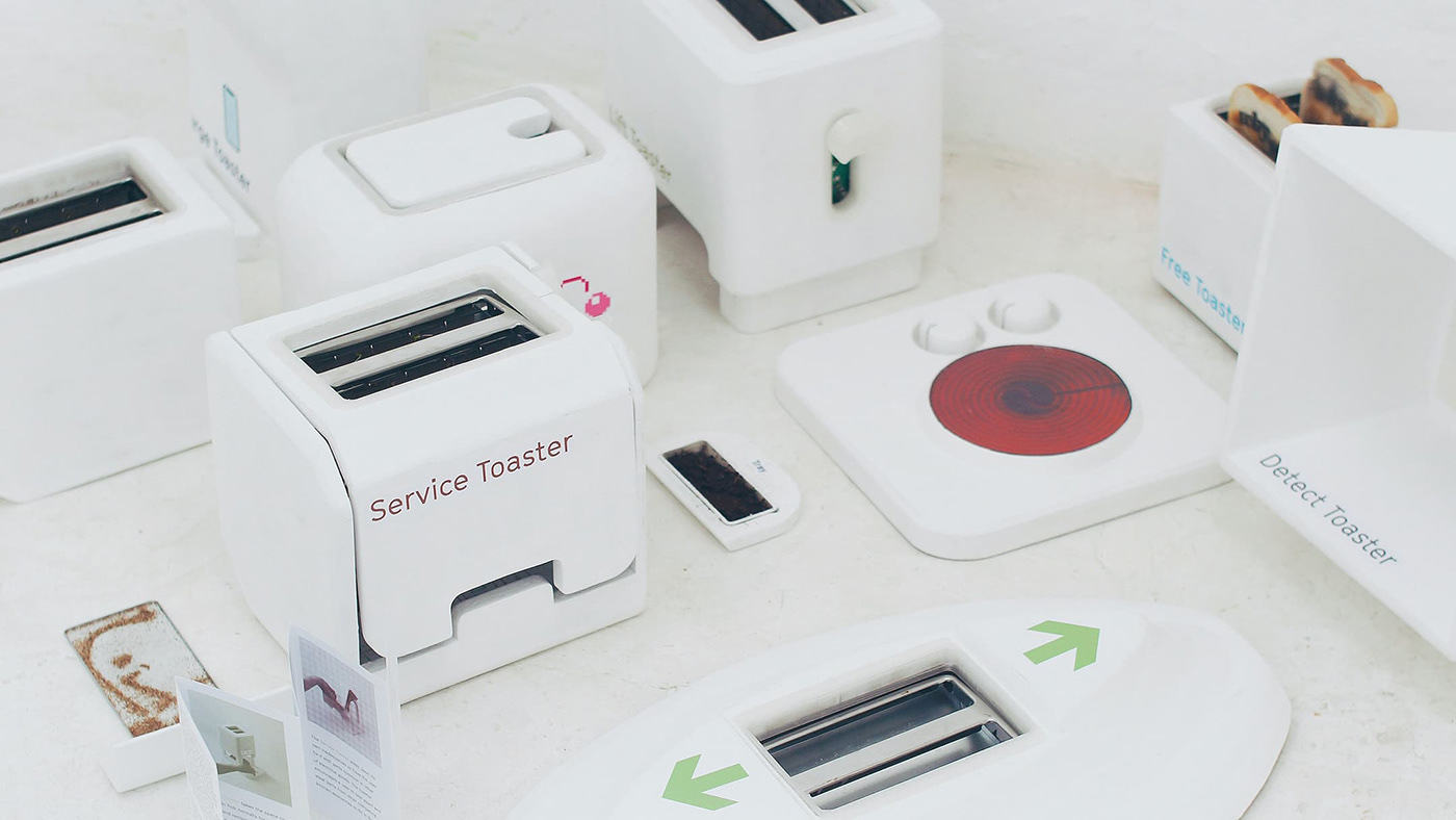 future home IoT kitchen speculative toaster