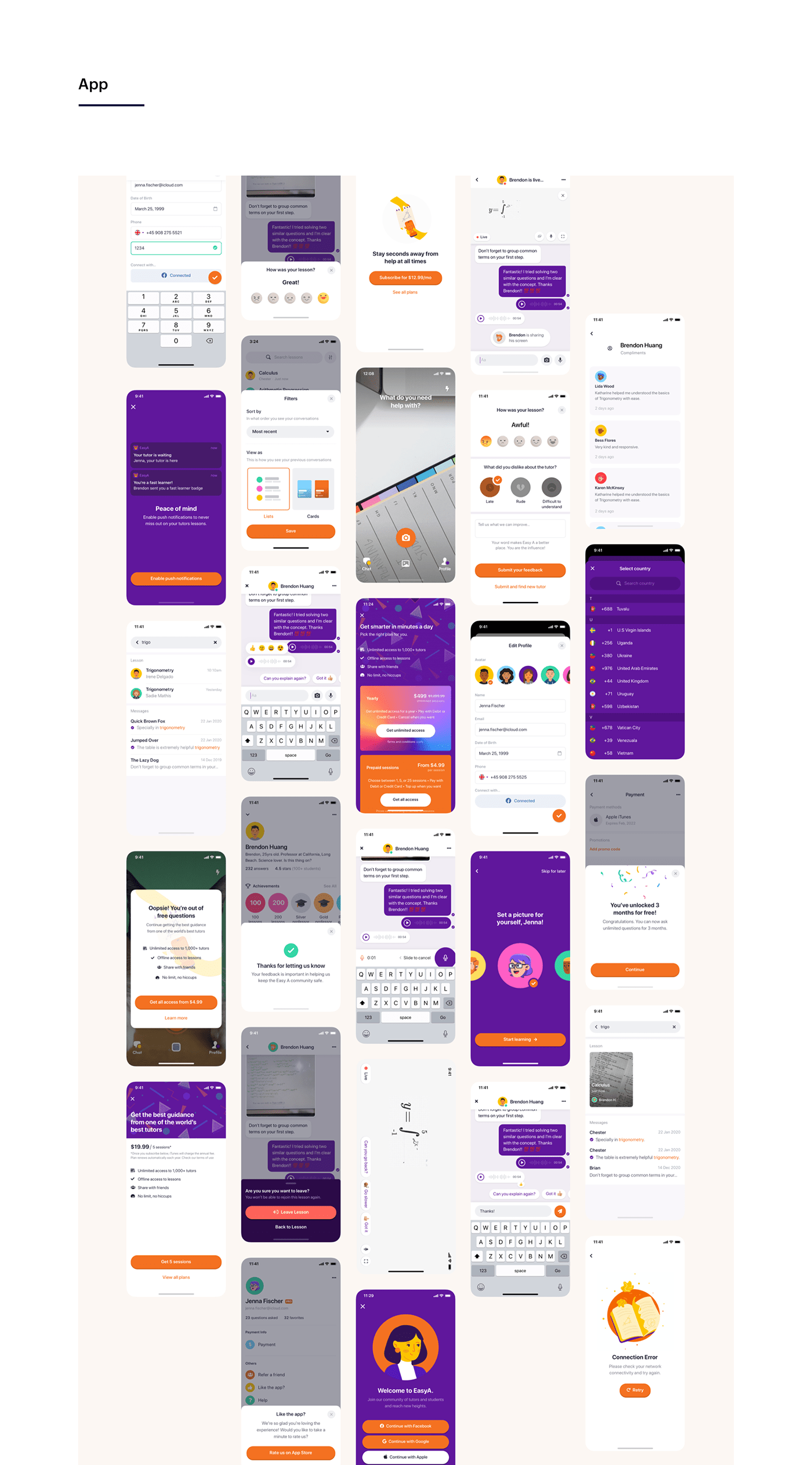 app design application brand identity Brucira ILLUSTRATION  mobile UI user interface Web Design  Website Design
