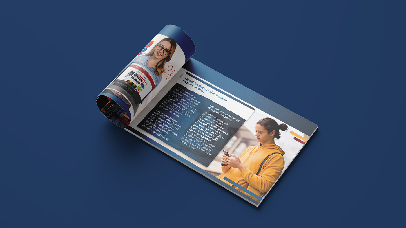 brochure Education print InDesign