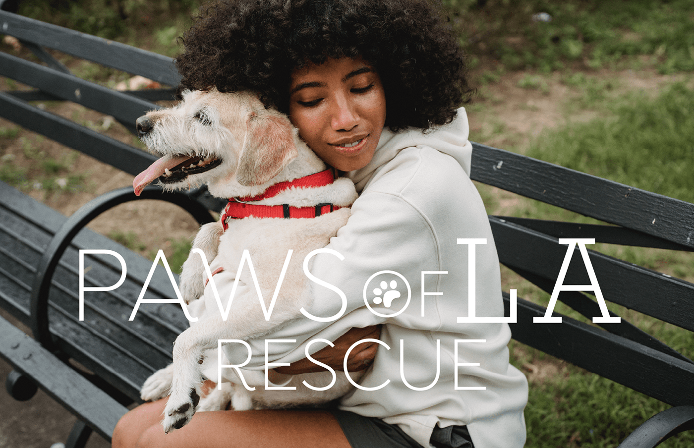 apparel design Fashion  graphic Merch visual dog nonprofit paws rescue