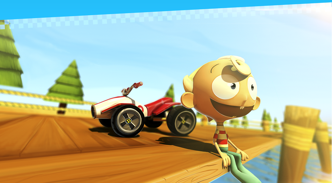 Games cartoon race cartoon network bw studios android ios Cars