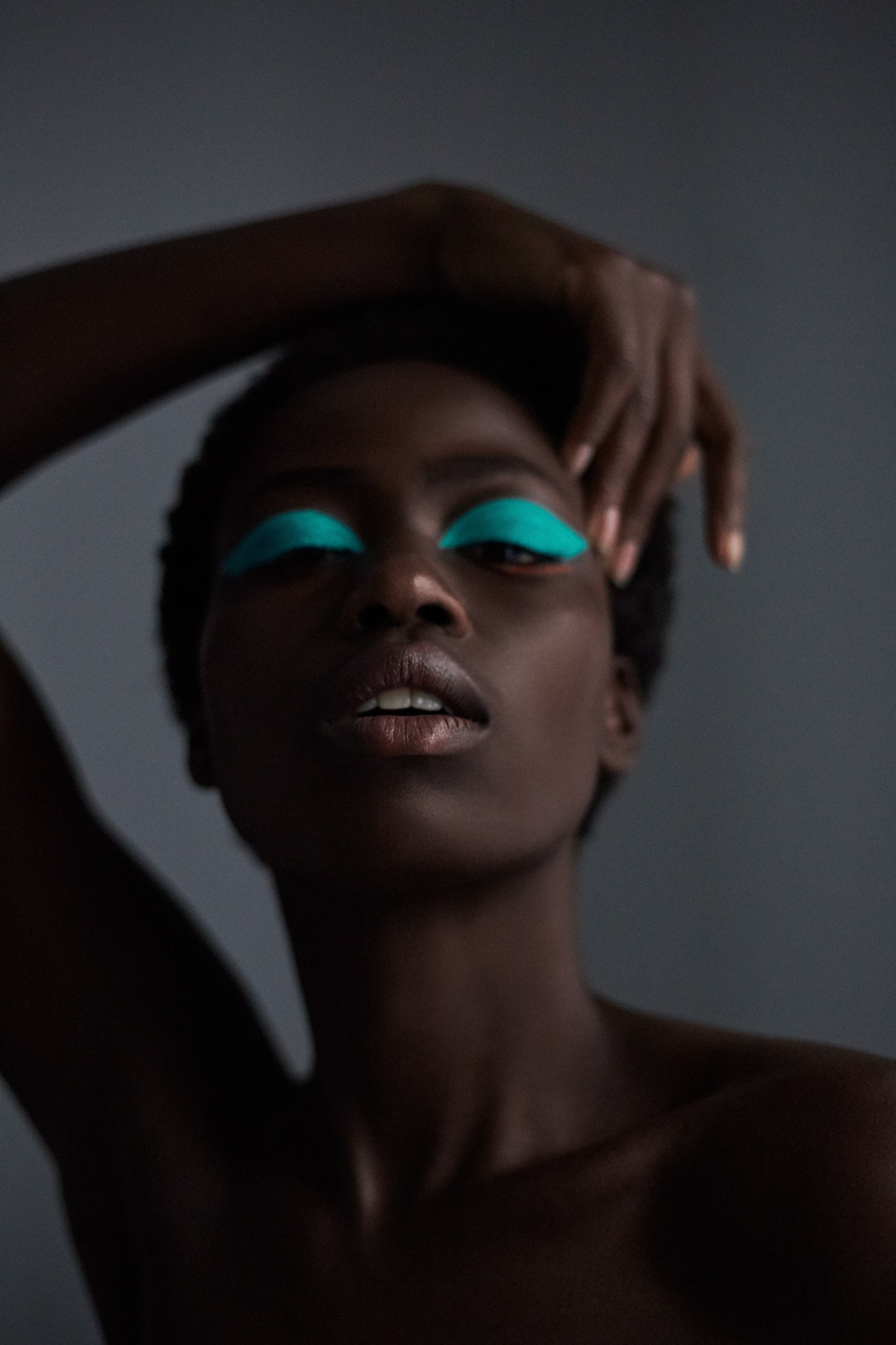Fashion  MUA makeup photo Photography  retouching  editorial beauty high-end Black Skin