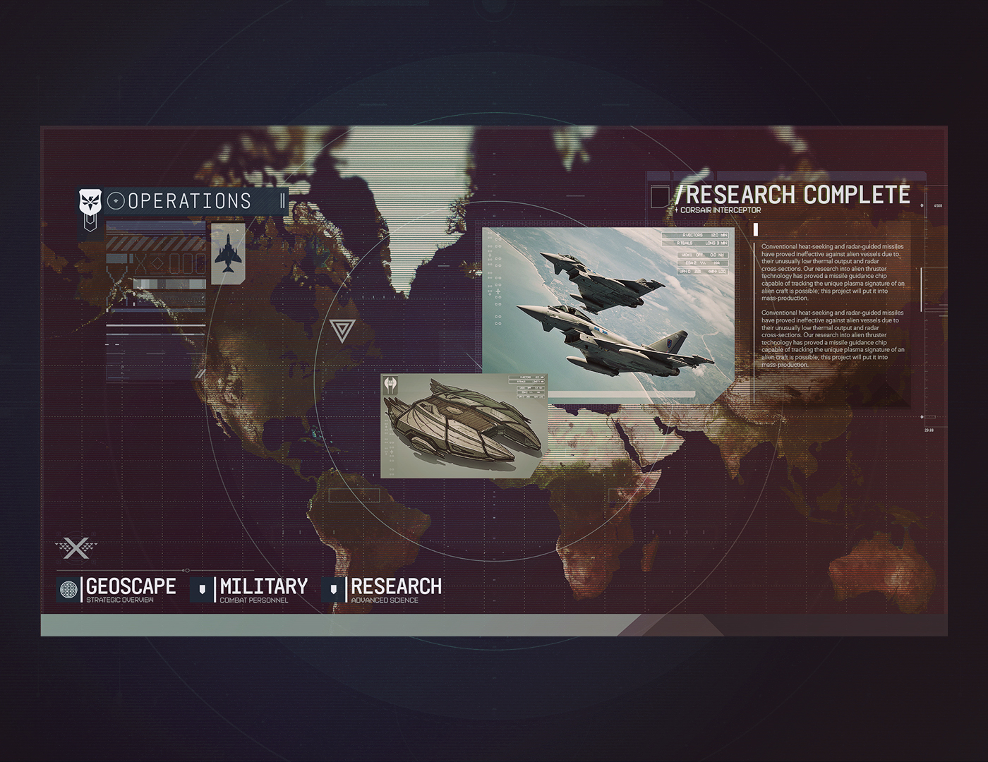 Video Games Xenonauts Xcom user interface aliens menus